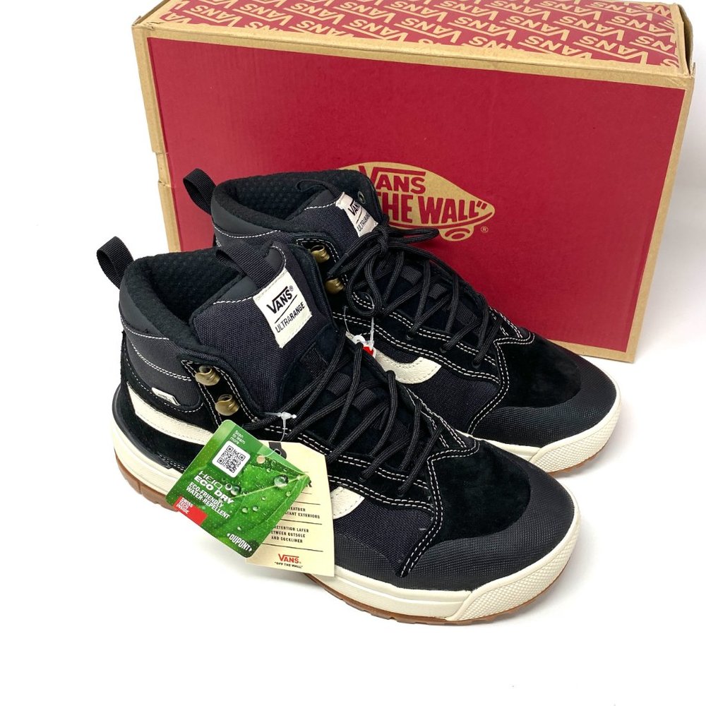 Vans Ultrarange Exo Hi MTE Shoes Boots Black Suede Womens Size 9.5 VN0A4UWJDW5 - Picture 6 of 10